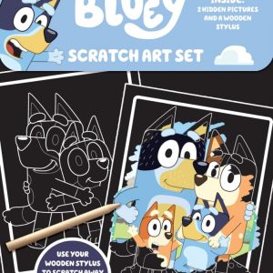 Bluey Scratch Art!