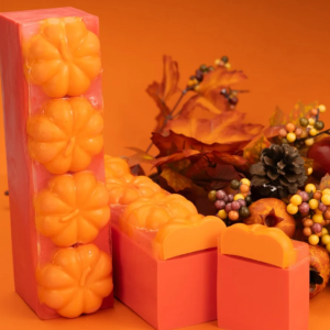 A Pumpkin Slice of Soap